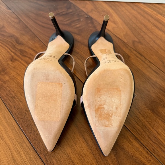 Malone Souliers leather mule with bow detail, sz 38 - Picture 8 of 12